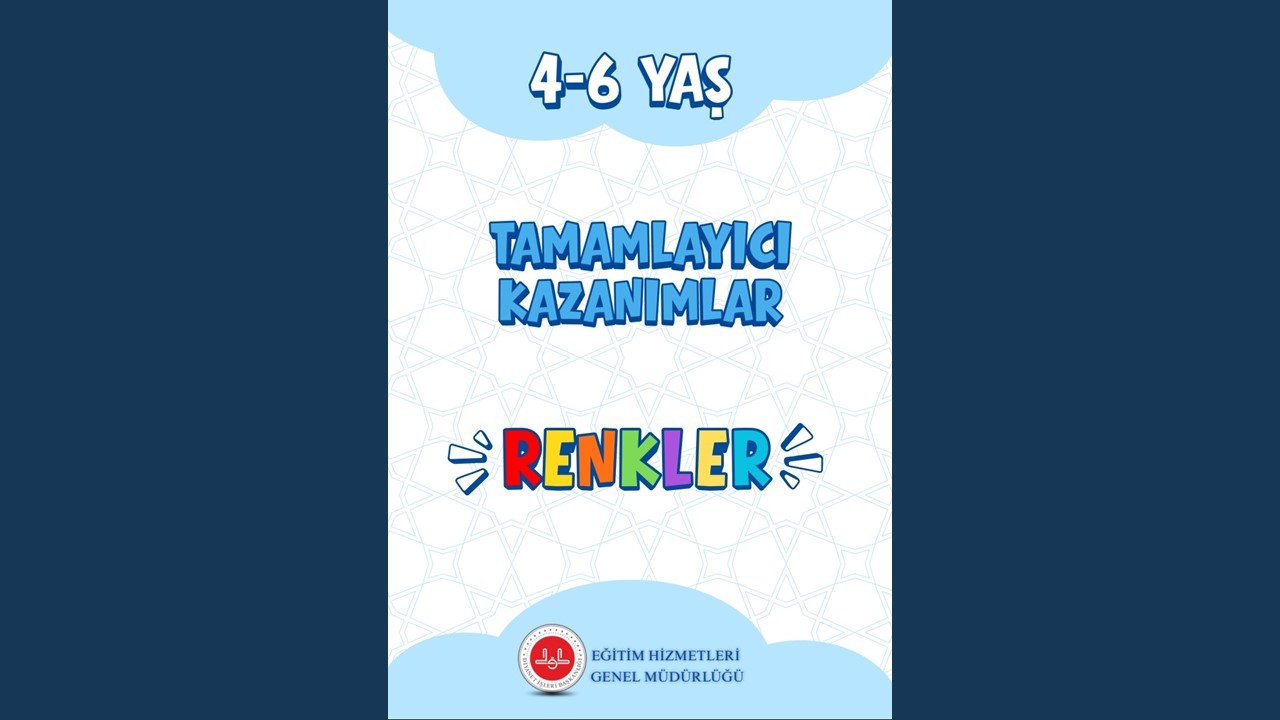 Tamamlayıcı Kazanımlar – Renkler