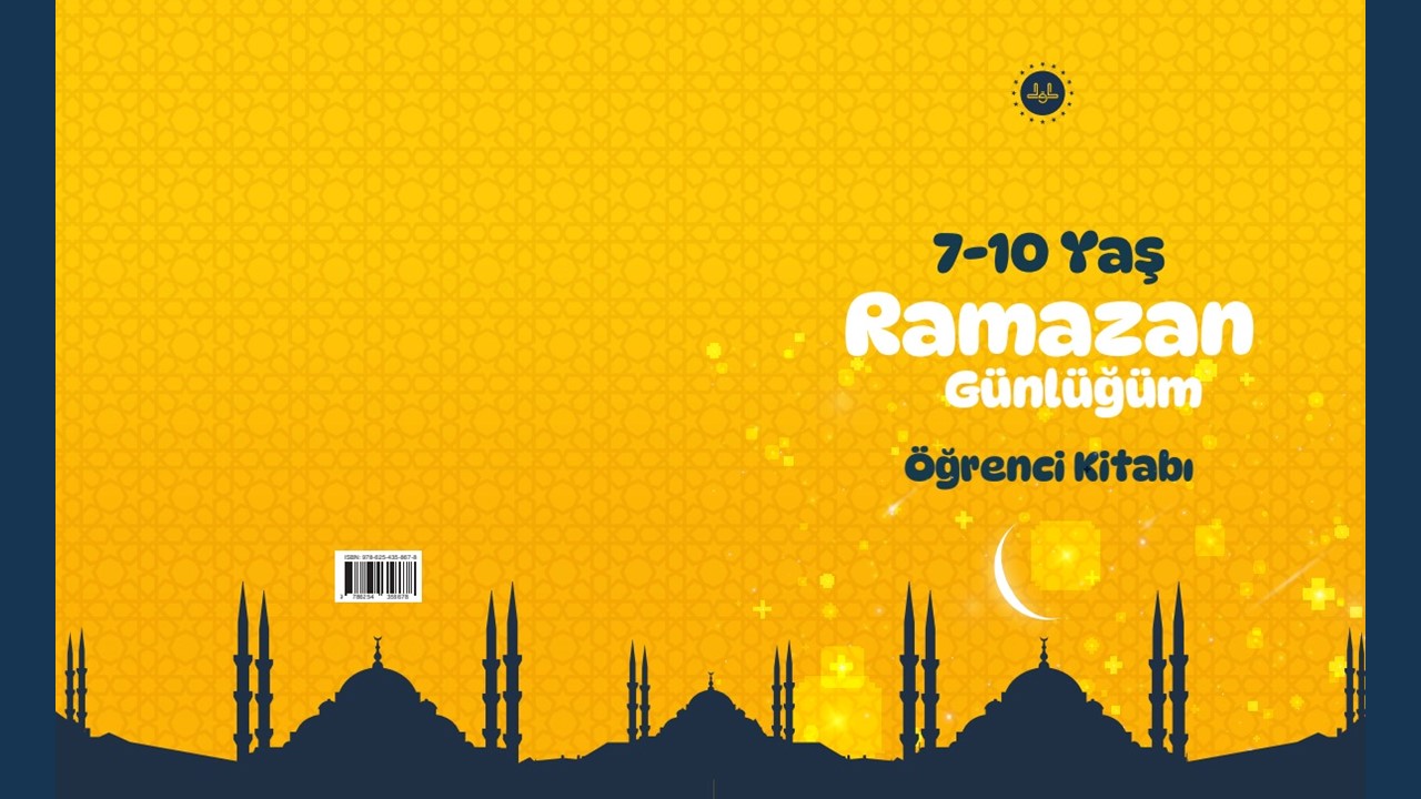 7-10 Yaş Ramazan Günlüğüm Öğrenci Kitabı