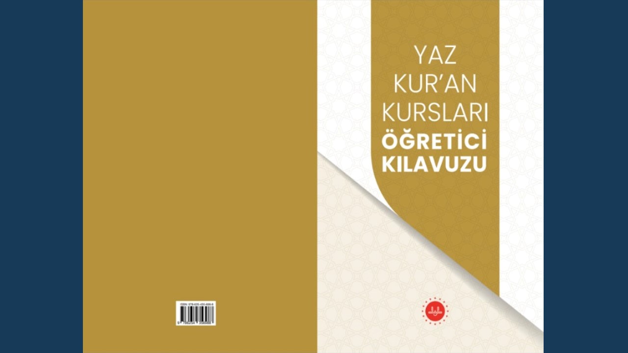 Yaz Kur'an Kursları Öğretici Kılavuzu (2024)