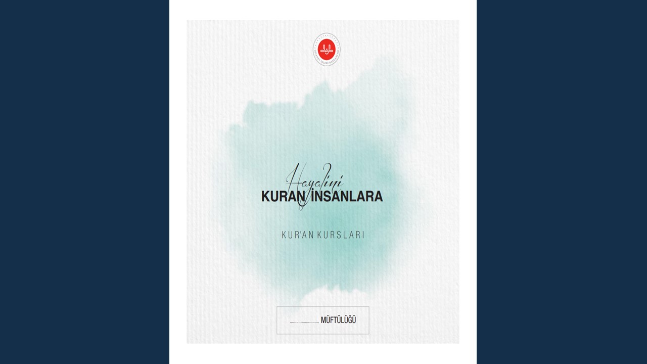 Kur'an Kursları Tanıtım Broşürü